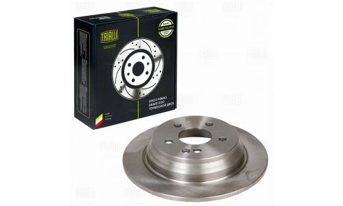 Диск тормозной Trialli, задний, правый/левый, для Mercedes-Benz W639, 1 шт, арт. DF 155107