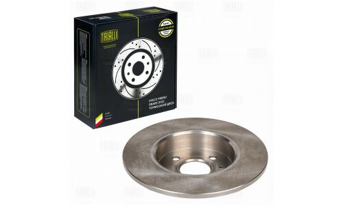 Диск тормозной Trialli, задний, правый/левый, для Opel Meriva, 1 шт, арт. DF 210209