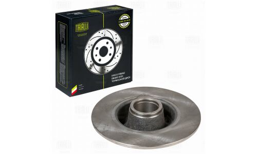 Диск торм. для а/м Renault Megane II (02-)/Clio III (05-) зад. d=240 (без подш.) | зад Trialli, арт. DF 095109