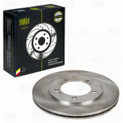 Диск тормозной Trialli, передний, правый/левый, для Suzuki Grand Vitara, 1 шт, арт. DF 240110