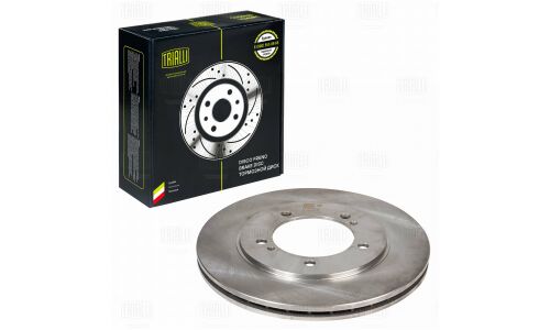 Диск тормозной Trialli, передний, правый/левый, для Suzuki Grand Vitara, 1 шт, арт. DF 240110