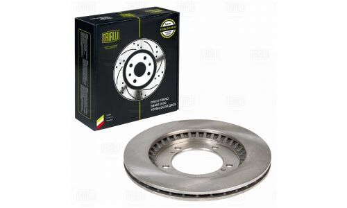 Диск тормозной Trialli, передний, правый/левый, для Suzuki Grand Vitara, 1 шт, арт. DF 240110