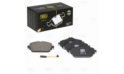 Колодки тормозные дисковые перед. т/с TRW (в компл. с датчиком) | перед Trialli, арт. PF 4150