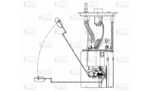 Модуль топливного насоса Startvolt, для Hyundai Santa Fe (12-)/Kia Sorento (09-) 2.4i, арт. SFM 2709