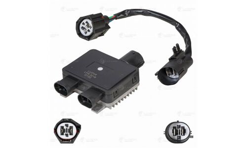 Модуль управления вент. охл. для а/м Chery Tiggo PRO (21-) 1.6T Luzar, арт. LFR 3018