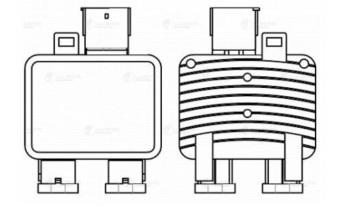 Модуль управления вент. охл. для а/м Chery Tiggo PRO (21-) 1.6T Luzar, арт. LFR 3018
