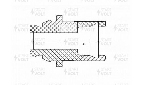 Наконечник катушки зажигания Startvolt, для Toyota Mark II (2.5i), арт. STC 1910