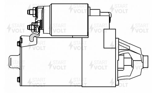 Стартер Startvolt, для Ford Focus / Mondeo, арт. LSt 1006
