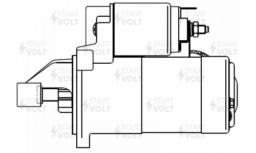 Стартер Startvolt, для Great Wall Hover, арт. LSt 2706