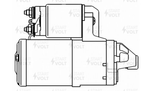 Стартер Startvolt, для Suzuki Grand Vitara (05-) 2.0i 1,7кВт, арт. LSt 2405
