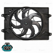 Э/вентилятор охл. для а/м Chery Tiggo 8 Pro (21-) 1.6T (с кожухом) Luzar, арт. LFK 3018
