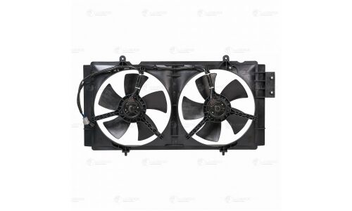 Э/вентилятор охл. для а/м Lifan Solano I (08-) 1.6 MT (2 вент.) (с кожухом) Luzar, арт. LFK 3014