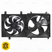 Э/вентилятор охл. для а/м Lifan X60 (12-) 1.8i (2 вент.) (с кожухом) Luzar, арт. LFK 3011