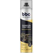 Полироль салона BiBiCare Plastic Polish Glossy, для пластика, предохраняет от старения и выцветания, с антистатическим эффектом, с ароматом ванили, аэрозоль 400мл, арт. 4017 Полироль салона BiBiCare Plastic Polish Glossy, для пластика, предохраняет от старения и выцветания, с антистатическим эффектом, с ароматом ванили, аэрозоль 400мл, арт. 4017