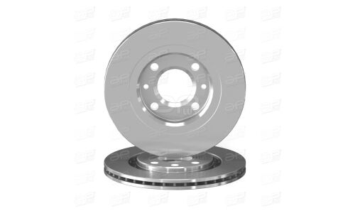 Диск тормозной | перед прав/лев APlus, арт. 61341AP