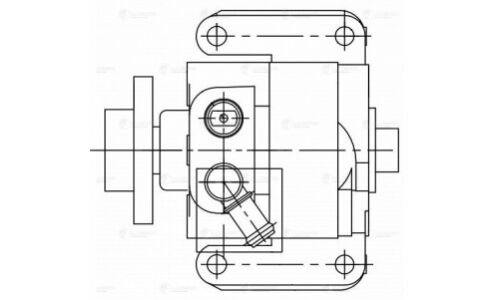Насос ГУР для а/м BMW 3 (E90) (05-)/1 (E81) (04-) Luzar, арт. LPS 2602