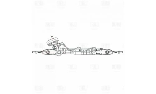 Рейка рулевая Trialli гидравлическая, для Lada X-Ray, Renault Logan, арт. CRS 7704