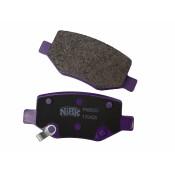 Колодки тормозные дисковые NIBK Original, задние, комплект на ось (4 шт), арт. PN8003