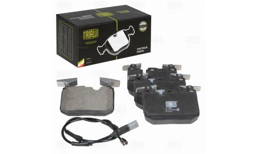 Колодки тормозные дисковые для а/м BMW 1 (F20) (11-) перед. т/с Brembo (в компл. с датчиком) | перед Trialli, арт. PF 4020