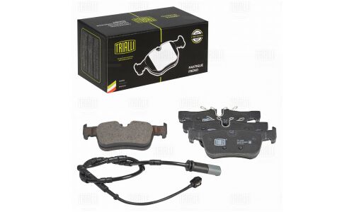 Колодки тормозные дисковые для а/м BMW X1 (F48) (15-)/2 (F45) (14-) зад. (в компл. с датчиком) | зад Trialli, арт. PF 4049