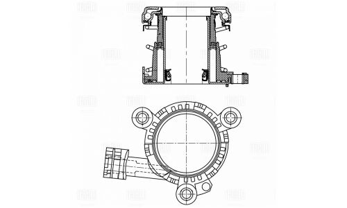 Подшипник выжимной Trialli, арт. CT 0512