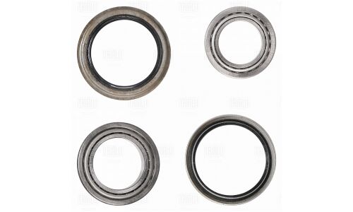 Подшипник ступицы для а/м Kia Sportage I (94-) перед. (кмпл: подшип.2шт./сальник 2шт.) | перед Trialli, арт. CS 0876