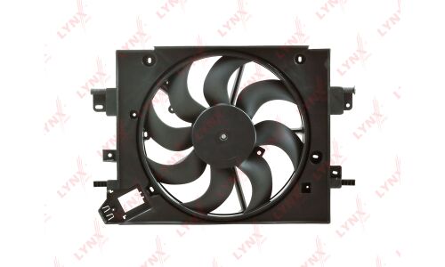 Вентилятор радиатора с кожухом LYNXauto, арт. RF-1782