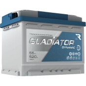 Аккумулятор RAZ Gladiator Dynamic LN2R/L2R(H5R), 55Ач, CCA 520A, необслуживаемый, для Start-Stop, арт. GDY5510