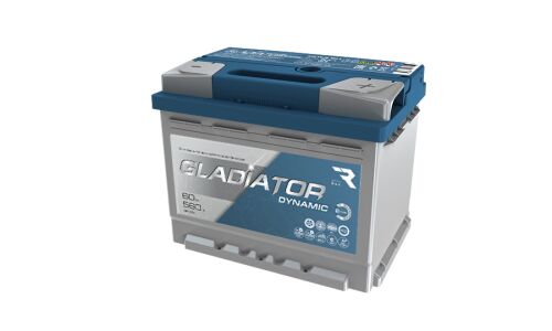 Аккумулятор RAZ Gladiator Dynamic LN2/L2(H5) L, 60Ач, CCA 560А, необслуживаемый, арт. GDY6000