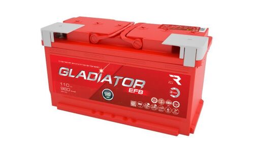 Аккумулятор RAZ Gladiator EFB LN5R/L5R(H8R), 110Ач, CCA 960А, обслуживаемый, арт. GEF11010