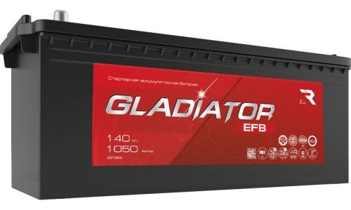 Аккумулятор RAZ Gladiator Dynamic D4R, 140Ач, CCA 1050А, обслуживаемый, арт. GEF14040