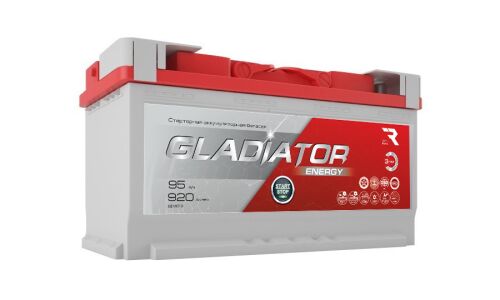 Аккумулятор RAZ Gladiator Energy LN5R/L5R(H8R), 95Ач, CCA 920А, обслуживаемый, арт. GEN9510