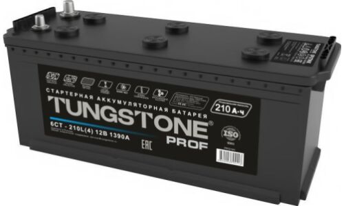 Аккумулятор Tungstone PROF D5R, 210Ач, 1390А, обслуживаемый, арт. PRO21040