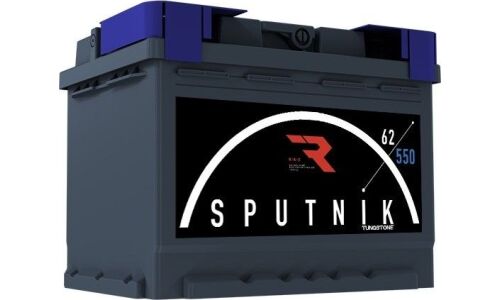 Аккумулятор RAZ Sputnik L2R(H5R), 62Ач, 550А, обслуживаемый, арт. SPU6210