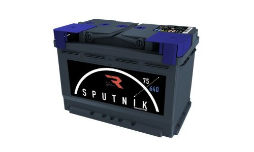 Аккумулятор RAZ Sputnik L3R(H6R), 75Ач, 640А, обслуживаемый, арт. SPU7510