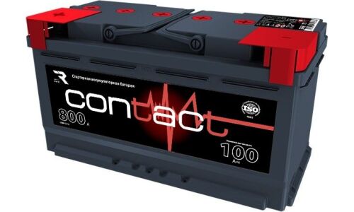 Аккумулятор RAZ Contact L5R(H8R), 100Ач, CCA 800А, обслуживаемый, арт. CON10010