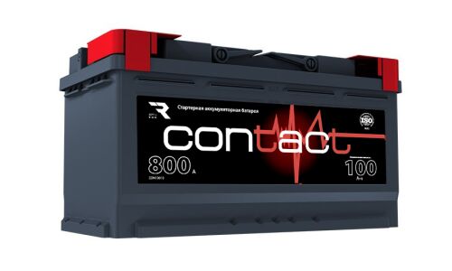 Аккумулятор RAZ Contact L5R(H8R), 100Ач, CCA 800А, обслуживаемый, арт. CON10010