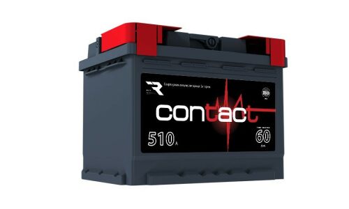 Аккумулятор RAZ Contact L2R(H5R), 60Ач, CCA 510А, обслуживаемый, арт. CON6010