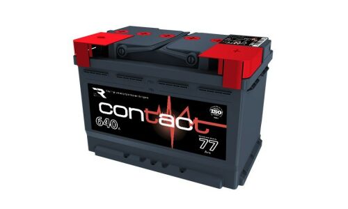 Аккумулятор RAZ Contact L3R(H6R), 77Ач, CCA 640А, обслуживаемый, арт. CON7710