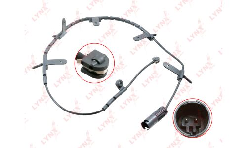 Датчик износа тормозных колодок | перед прав/лев LYNXauto, арт. BW-1048
