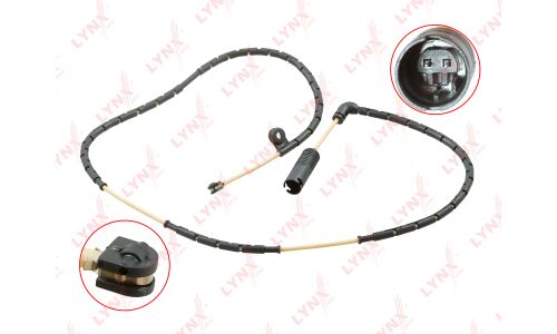 Датчик износа тормозных колодок | зад прав/лев LYNXauto, арт. BW-1045