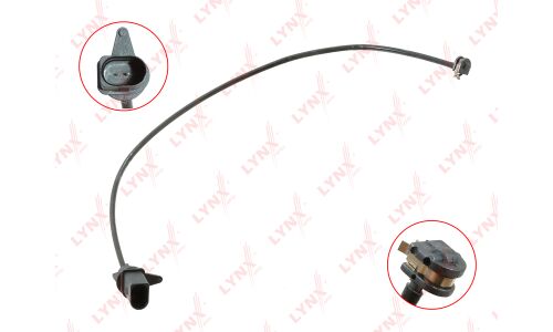 Датчик износа тормозных колодок | перед прав/лев LYNXauto, арт. BW-1195