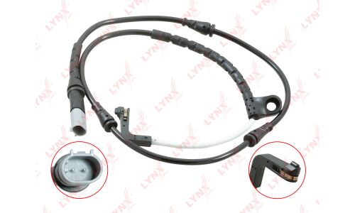 Датчик износа тормозных колодок | перед прав/лев LYNXauto, арт. BW-1199