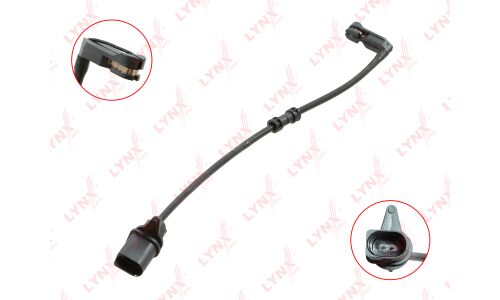 Датчик износа тормозных колодок | перед LYNXauto, арт. BW-1127