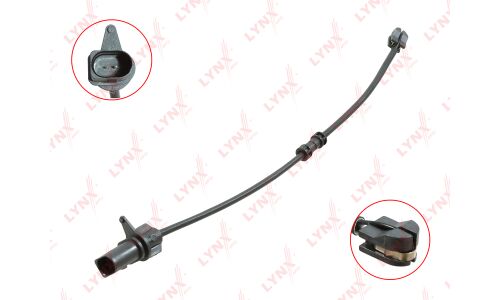Датчик износа тормозных колодок | перед лев LYNXauto, арт. BW-1173