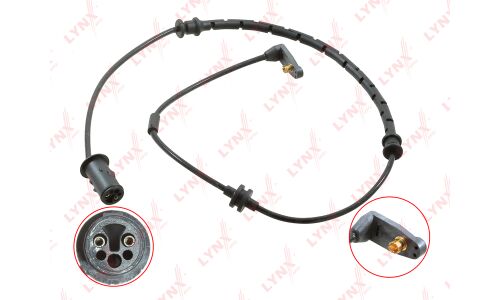 Датчик износа тормозных колодок | перед LYNXauto, арт. BW-1163