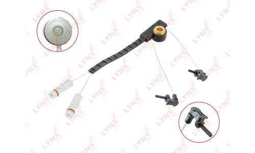 Датчик износа тормозных колодок | перед LYNXauto, арт. BW-1028