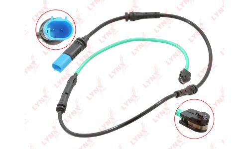 Датчик износа тормозных колодок | зад LYNXauto, арт. BW-1217