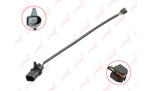 Датчик износа тормозных колодок | перед LYNXauto, арт. BW-1137