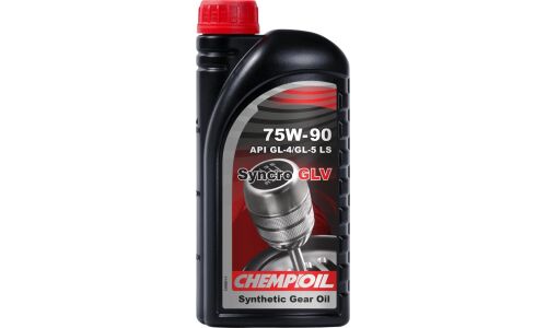 Масло трансмиссионное Chempioil Syncro GLV 75w90, синтетическое, API GL-4/GL-5 LS, для МКПП и дифференциалов, 1л, арт. CH8801-1-E